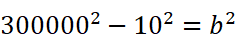 光時計の数式の例2